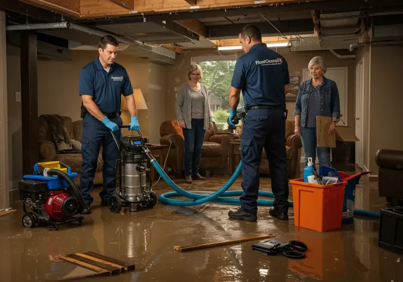 Basement Water Extraction and Removal Techniques process in Grove Hill, AL