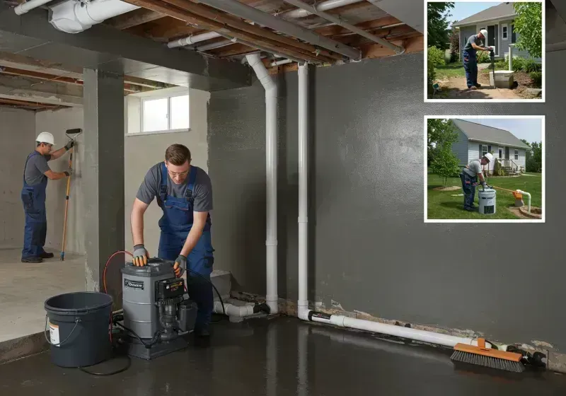 Basement Waterproofing and Flood Prevention process in Grove Hill, AL